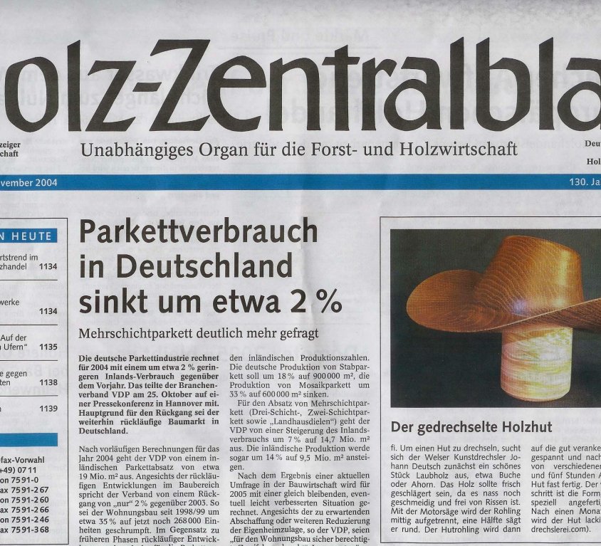 Holz Zentralblatt